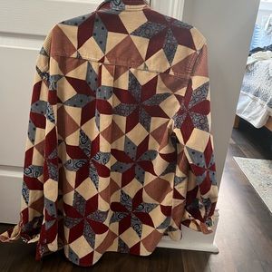 Urban Outfitters Quilted Corduroy Shacket